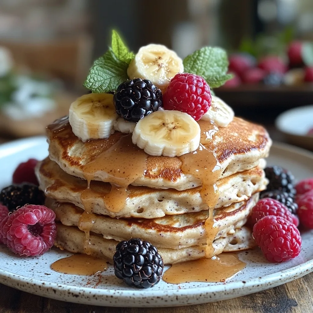 Keto Banana Cottage Cheese Pancakes: Low‑Carb Delight keto banana cottage cheese pancakes Served keto banana cottage cheese pancakes with toppings
