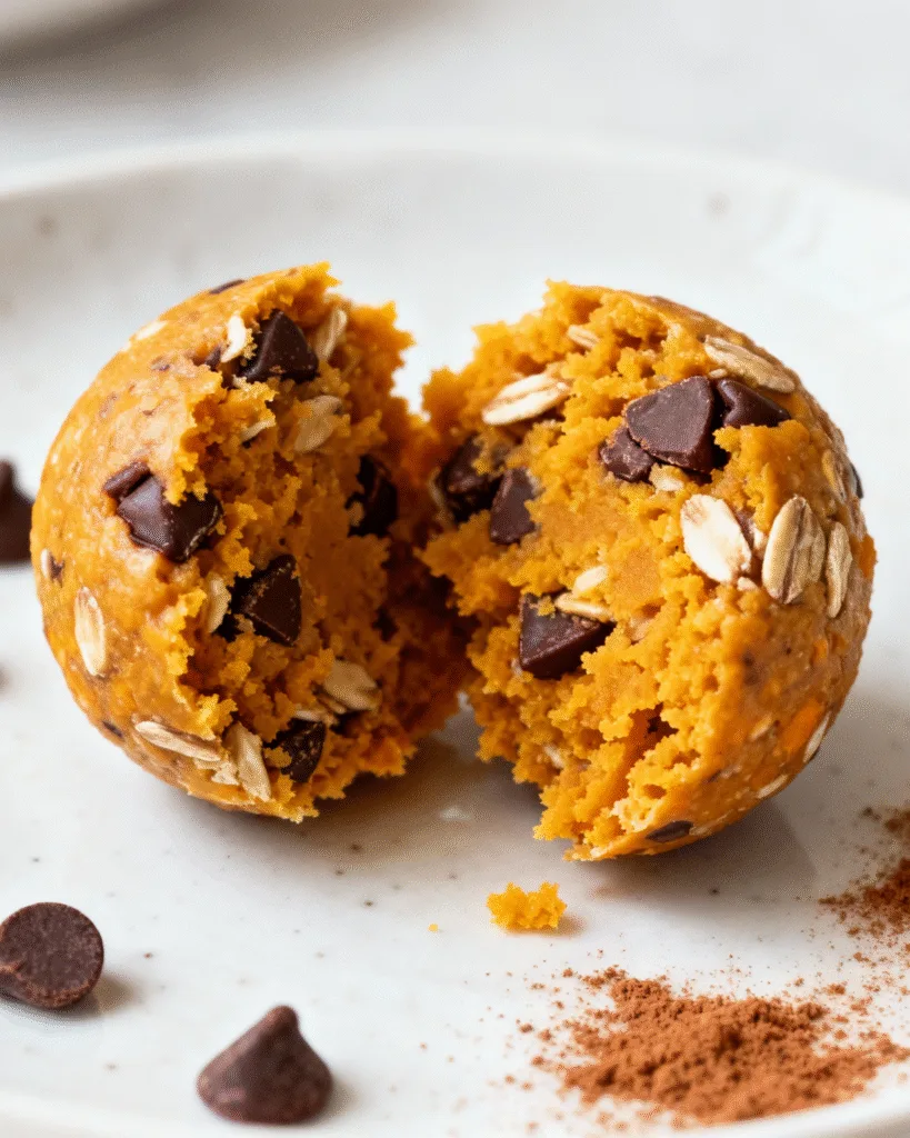Pumpkin Protein Balls Recipe That’s Actually Healthy and Delicious Pumpkin Protein Balls Pumpkin Protein Balls Single