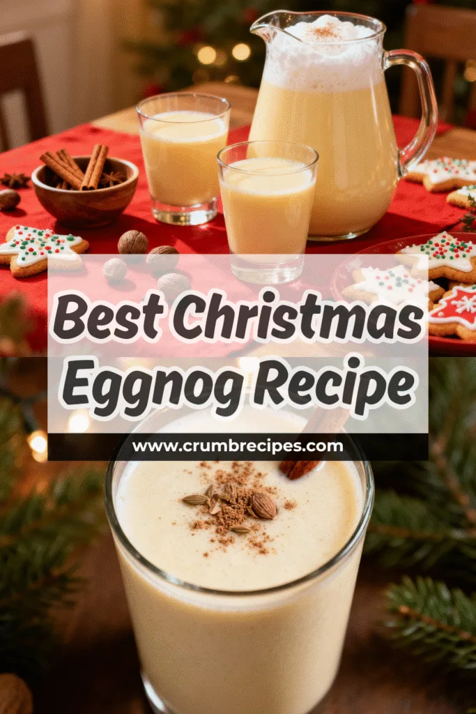 The Ultimate Christmas Eggnog Recipe: Ditch the Store-Bought Stuff, This is the Real Deal! Christmas Eggnog Recipe Best Christmas Eggnog Recipe