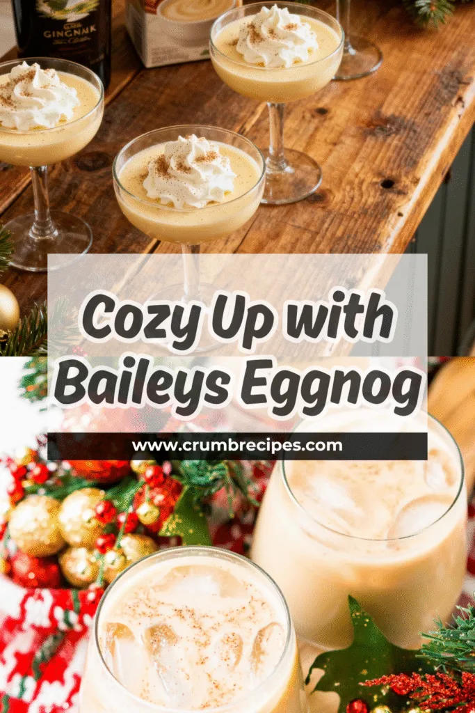 That Magical Mix: Eggnog Baileys Baileys Eggnog Cozy Up with Baileys Eggnog