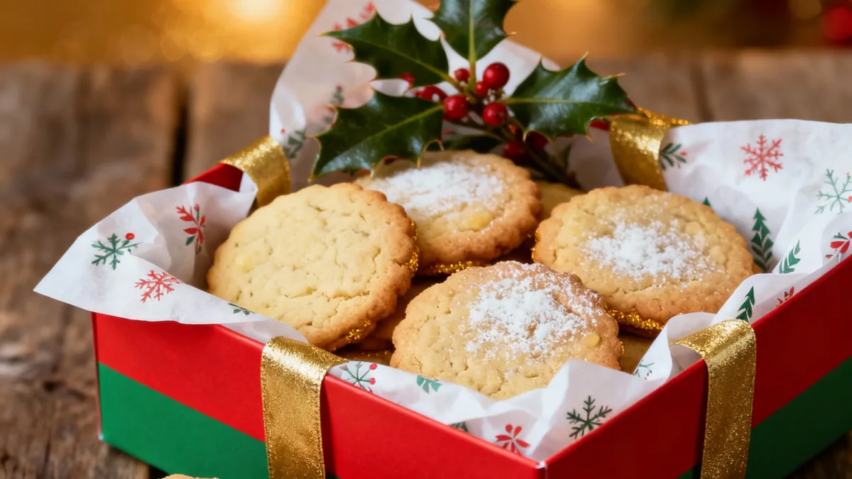 Irresistible Christmas Eggnog Cookies: A Holiday Delight! Eggnog Cookies Delicious Christmas Eggnog Cookies, dusted with powdered sugar and nutmeg.