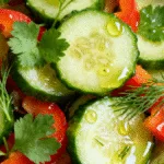 Refreshing Cucumber and Bell Pepper Salad