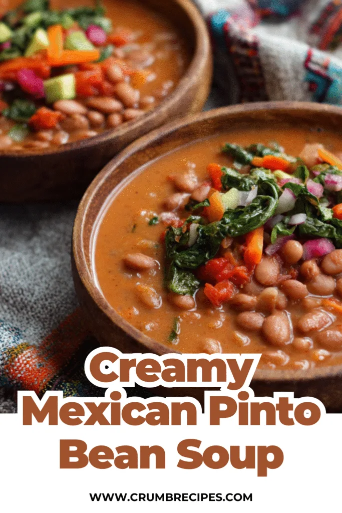 Creamy Mexican Pinto Bean Soup: A Hug in a Bowl Pinto Bean Soup Creamy Mexican Pinto Bean Soup: A Hug in a Bowl