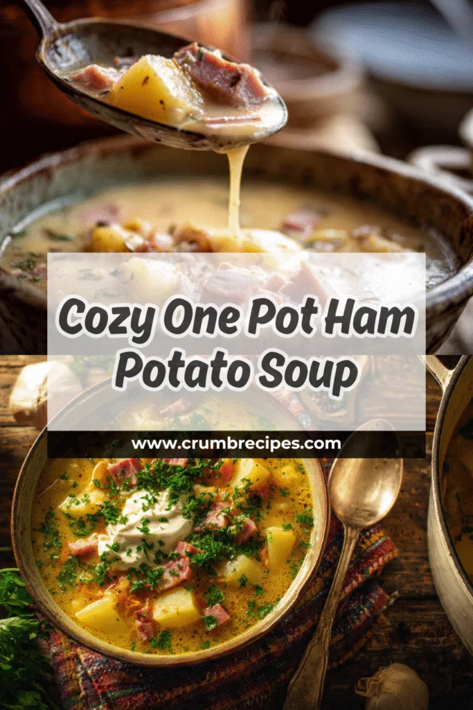Easy One-Pot Ham & Potato Soup: Your New Favorite Comfort Meal! One-Pot Ham Easy One-Pot Ham & Potato Soup: Your New Favorite Comfort Meal!