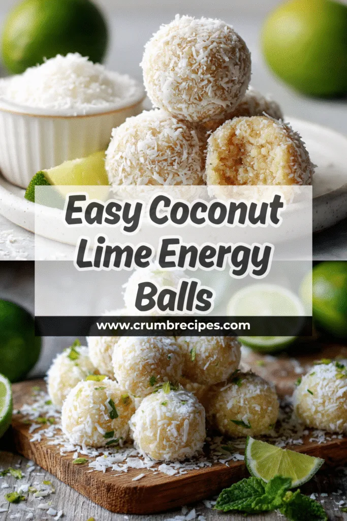 Coconut Lime Energy Balls: Your New Go-To Snack Hack!