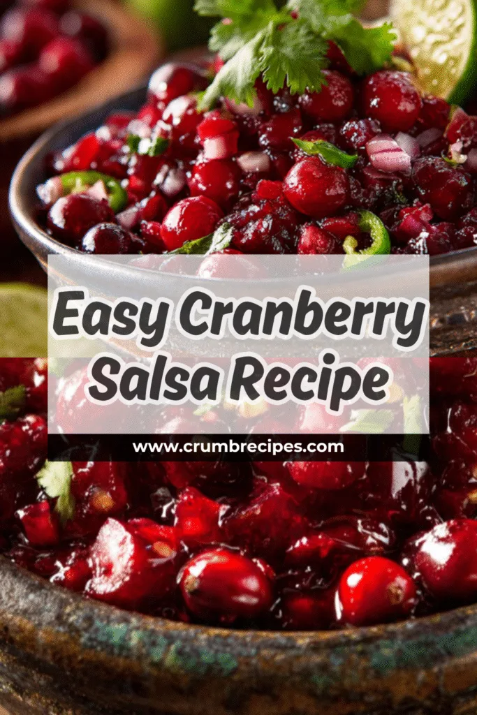 Cranberry Salsa: The Holiday Appetizer That Will Make You a Rockstar Cranberry Salsa Cranberry Salsa: The Holiday Appetizer That Will Make You a Rockstar