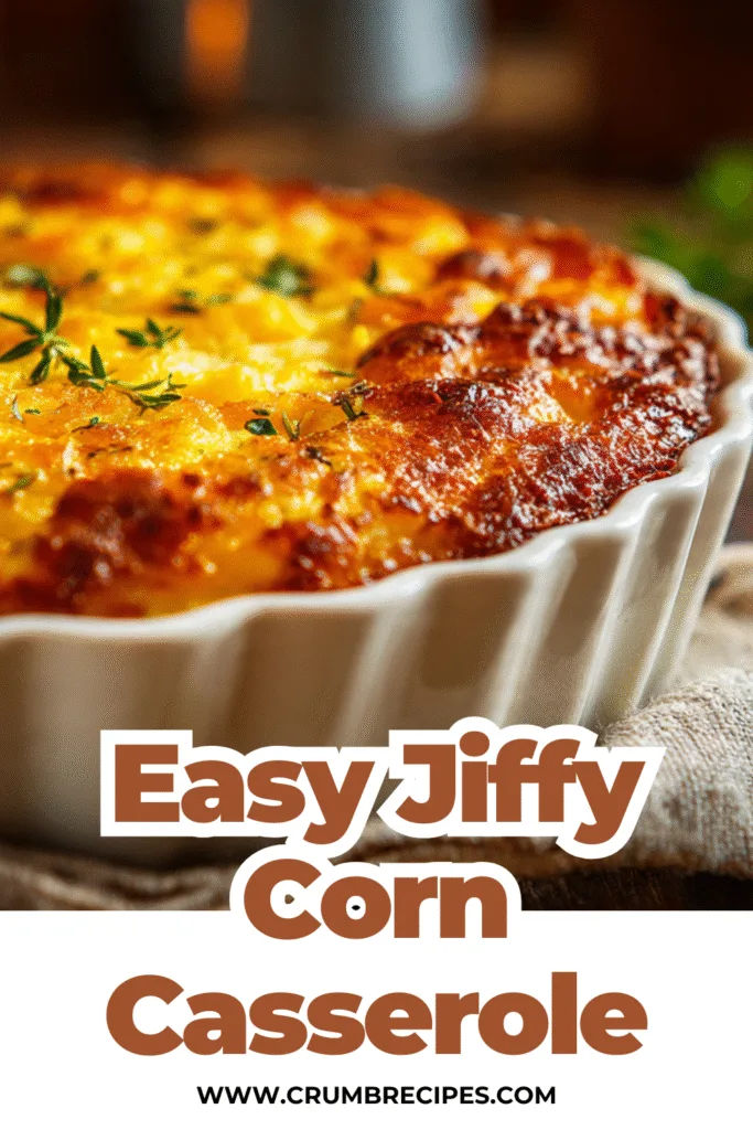 Easy Jiffy Corn Casserole: Your New Favorite Comfort Food corn casserole Easy Jiffy Corn Casserole: Your New Favorite Comfort Food