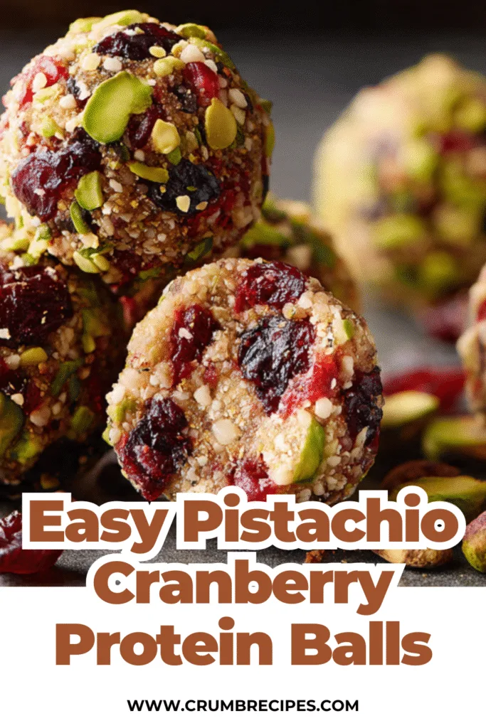 Pistachio Cranberry Protein Balls: Your Delicious & Healthy Energy Boost Pistachio Cranberry Protein Balls Pistachio Cranberry Protein Balls: Your Delicious & Healthy Energy Boost