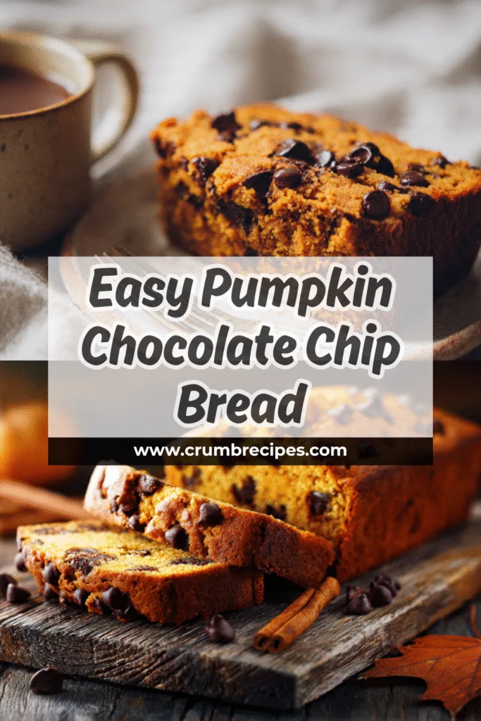 Pumpkin Chocolate Chip Bread: Your New Favorite Fall Treat Pumpkin Chocolate Chip Fall Recipe