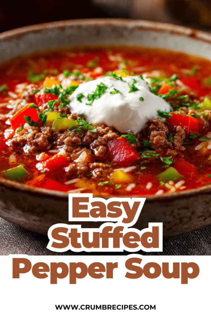 Easy Stuffed Pepper Soup: The Comforting, One-Pot Meal You'll Adore!