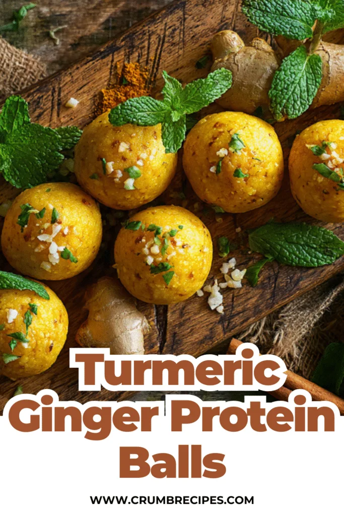Turmeric Ginger Protein Balls: Boost Your Energy & Immunity Naturally!