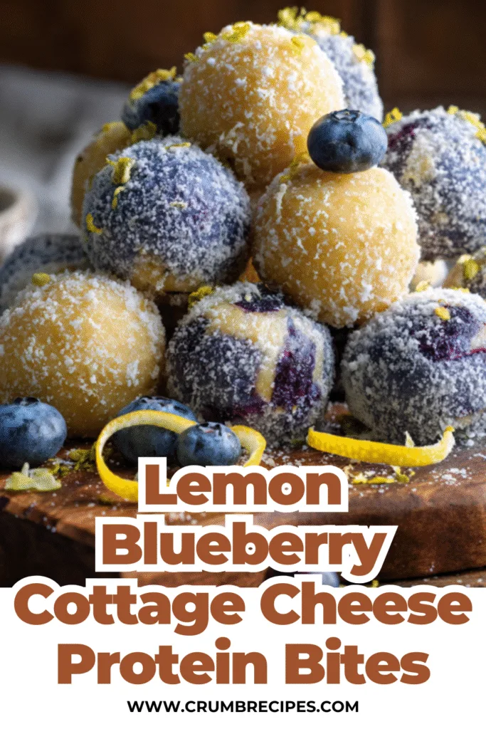 Lemon Blueberry Cottage Cheese Protein Bites: Your New Go-To Guilt-Free Treat