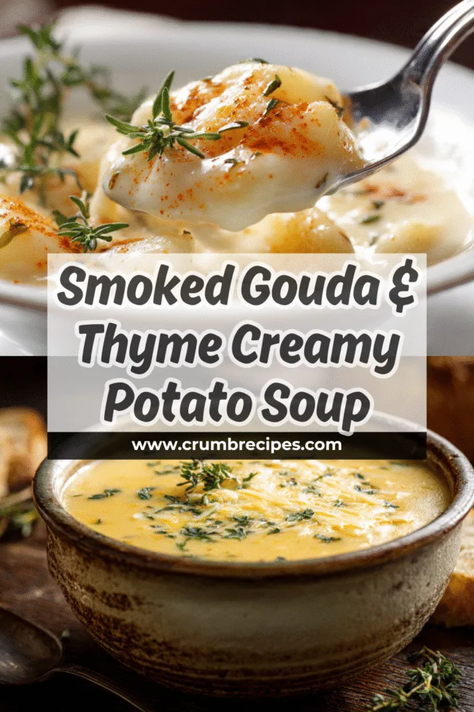 Smoked Gouda & Thyme: The Ultimate Creamy Potato Soup for Cozy Nights