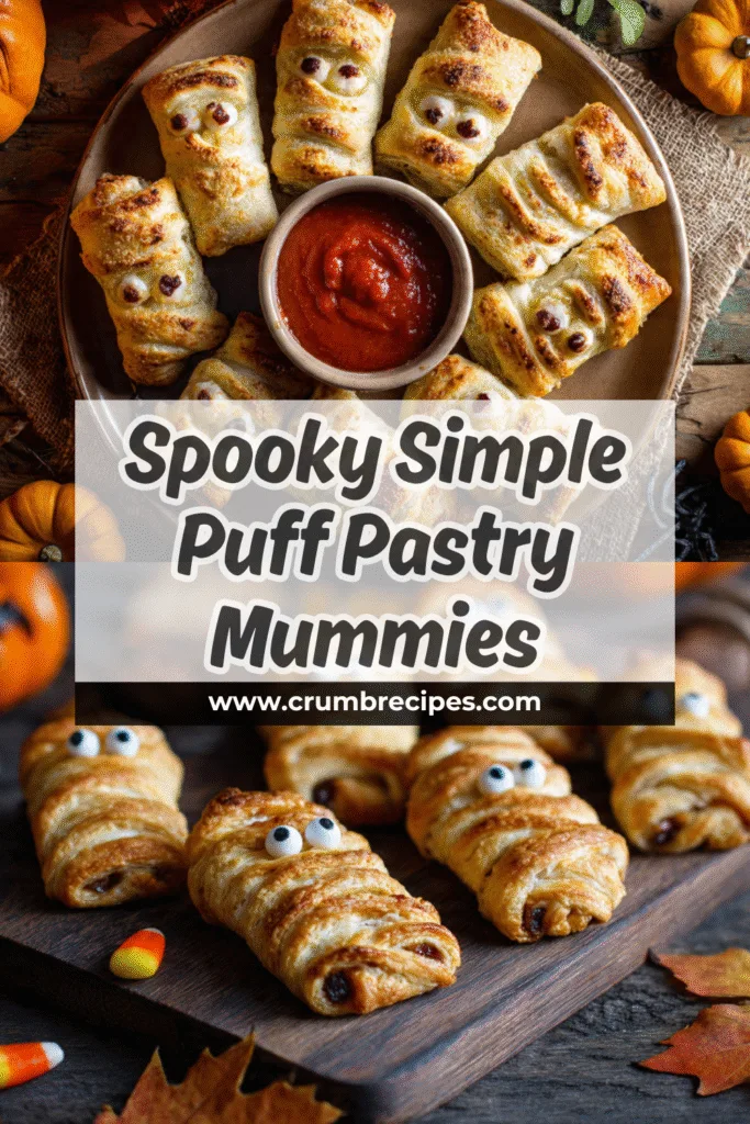 Puff Pastry Mummies