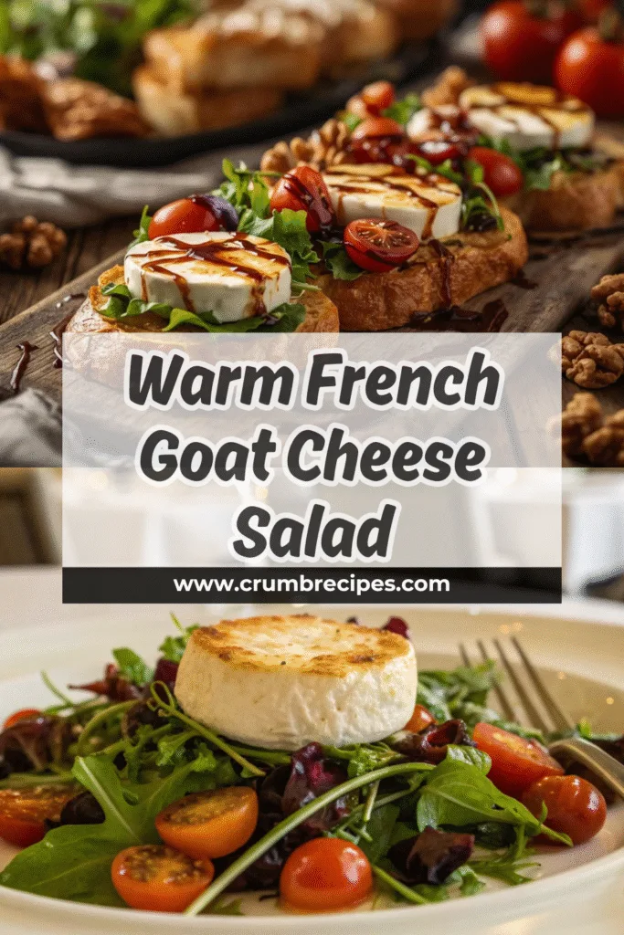 Warm French Goat Cheese Salad: More Than Just Leaves on a Plate