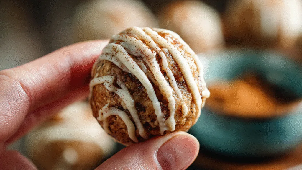 Irresistible Cinnamon Roll Protein Balls: Guilt-Free Treat!