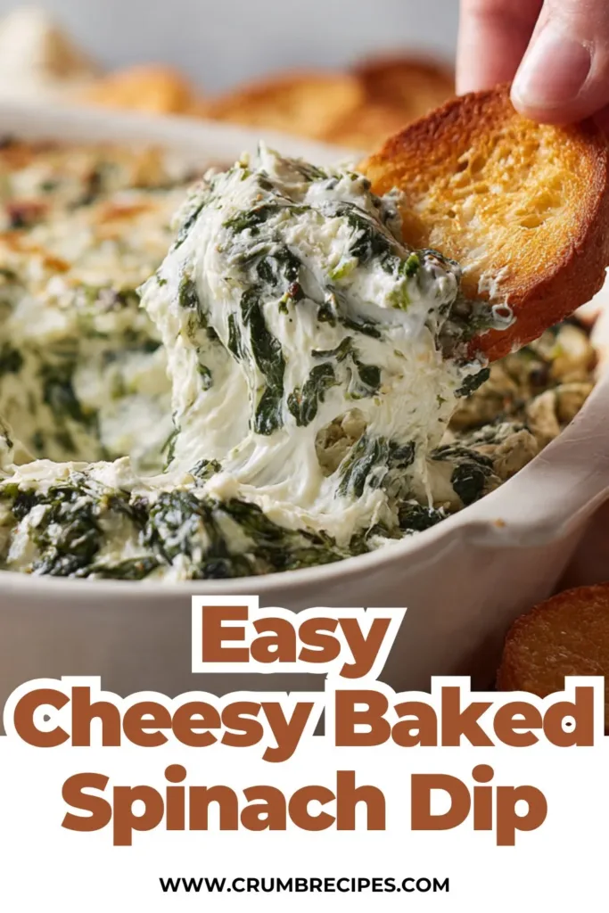 Easy Cheesy Baked Spinach Dip: The Perfect Crowd-Pleaser
