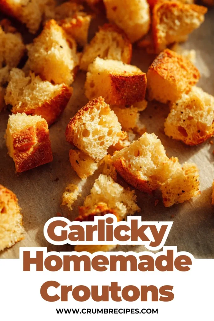 Garlicky Homemade Croutons: The Perfect Crunch for Your Salads! homemade croutons Garlicky Homemade Croutons: The Perfect Crunch for Your Salads!