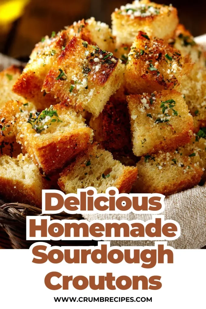 Homemade Sourdough Croutons: The Crunch You Never Knew You Needed!