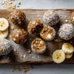 Nut-Free Banana Oat Energy Balls - Healthy Snack