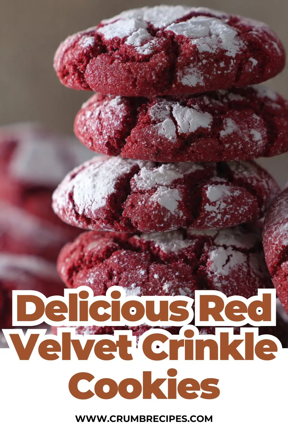 Red Velvet Crinkle Cookies: The Sweetest Indulgence Ever Red Velvet Crinkle Cookies Red Velvet Crinkle Cookies