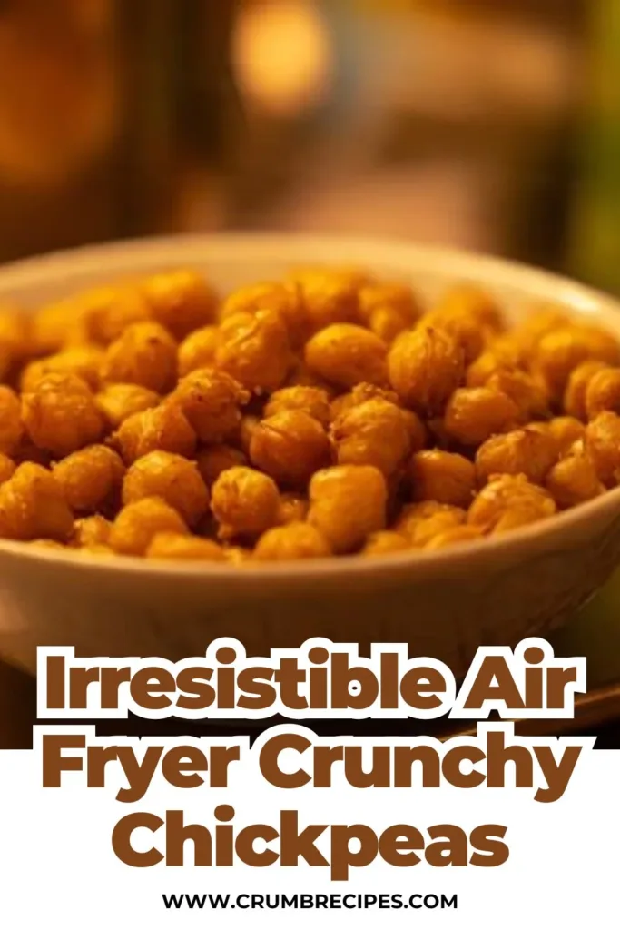1 Can = Irresistible Air Fryer Crunchy Chickpeas You'll Crave