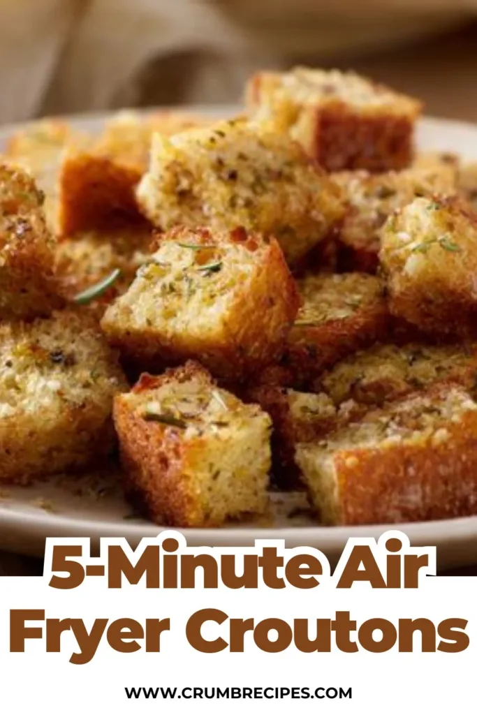 5-Minute Air Fryer Croutons: Addictively Crispy Homemade Goodness
