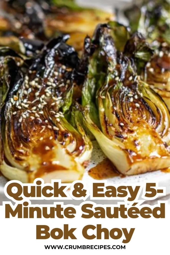 5-Minute Sautéed Bok Choy