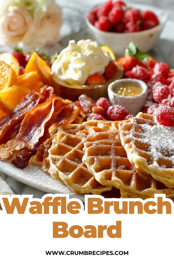 The Waffle Brunch Board: Your Next Weekend Showstopper!