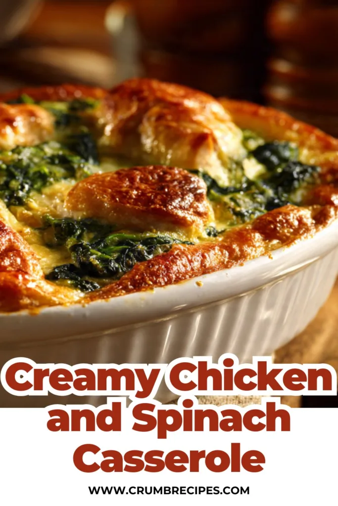 Chicken And Spinach Casserole With Cream Cheese