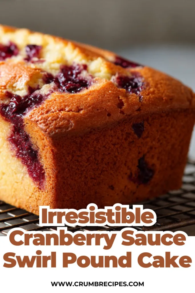 Cranberry Sauce Swirl Pound Cake: A Festive Twist on a Classic pound cake Cranberry Sauce Swirl Pound Cake: A Festive Twist on a Classic