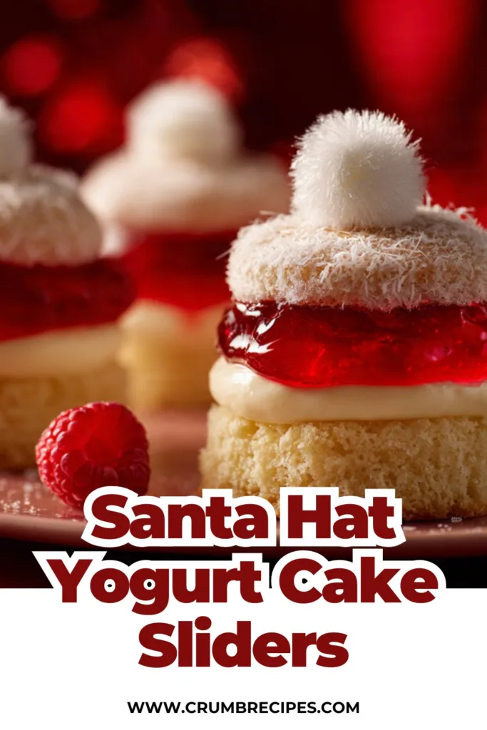 Santa Hat Yogurt Cake Sliders: A Festive, No-Bake Holiday Treat That Steals the Show yogurt cake sliders Santa Hat Yogurt Cake Sliders: A Festive, No-Bake Holiday Treat That Steals the Show
