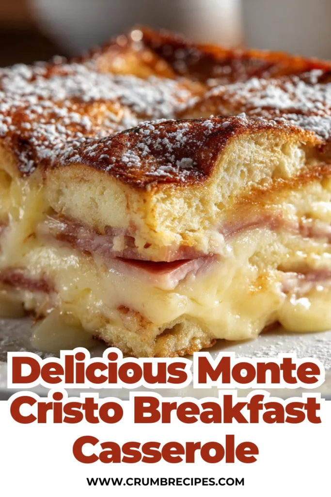 Monte Cristo Breakfast Casserole