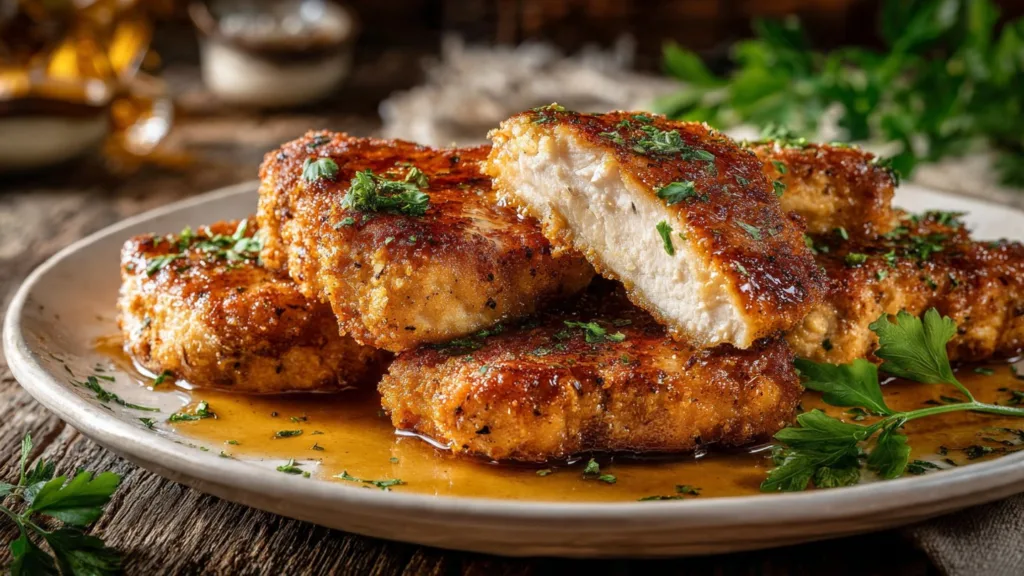 Hot Honey Chicken Cutlets Chicken Cutlets Hot Honey Chicken Cutlets