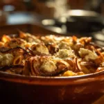 Balsamic Onion & Goat's Cheese Pasta Bake Balsamic Onion Balsamic Onion & Goat's Cheese Pasta Bake