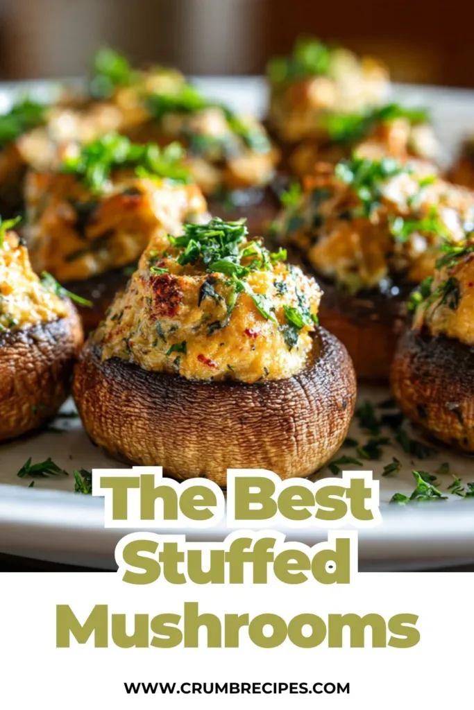 Best Christmas Stuffed Mushrooms stuffed mushrooms Deliciously baked stuffed mushrooms perfect for Christmas celebrations