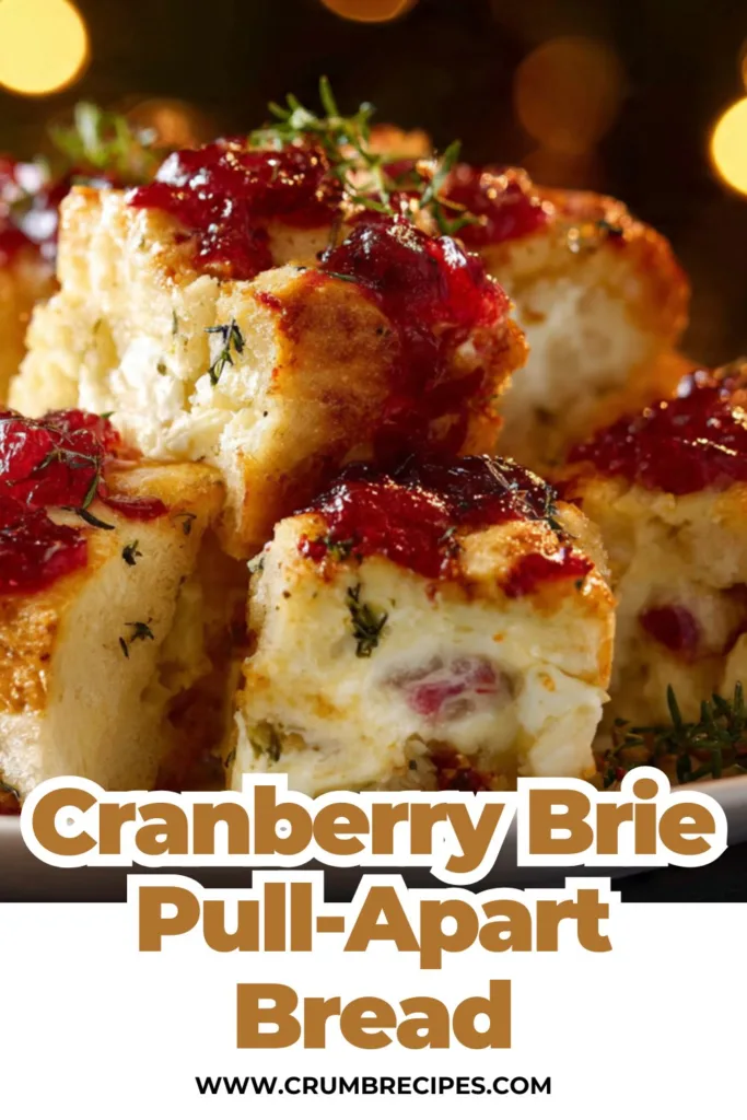 Cranberry Brie Pull-Apart Bread