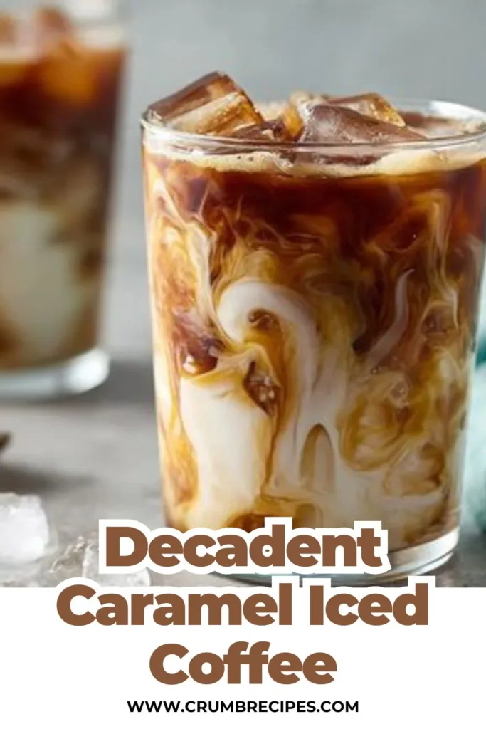 Caramel Iced Coffee caramel iced coffee Caramel Iced Coffee