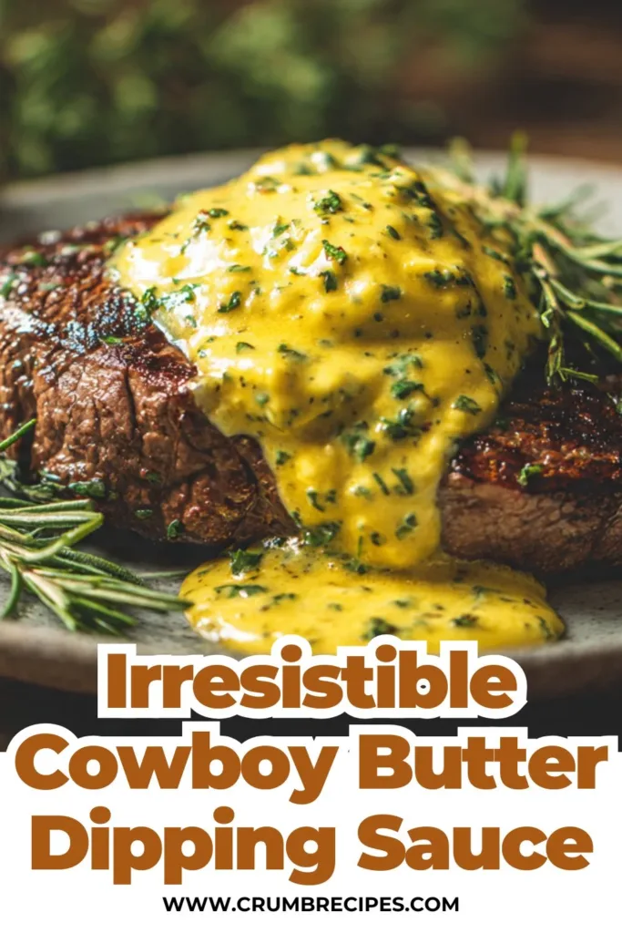 Cowboy Butter Dipping Sauce