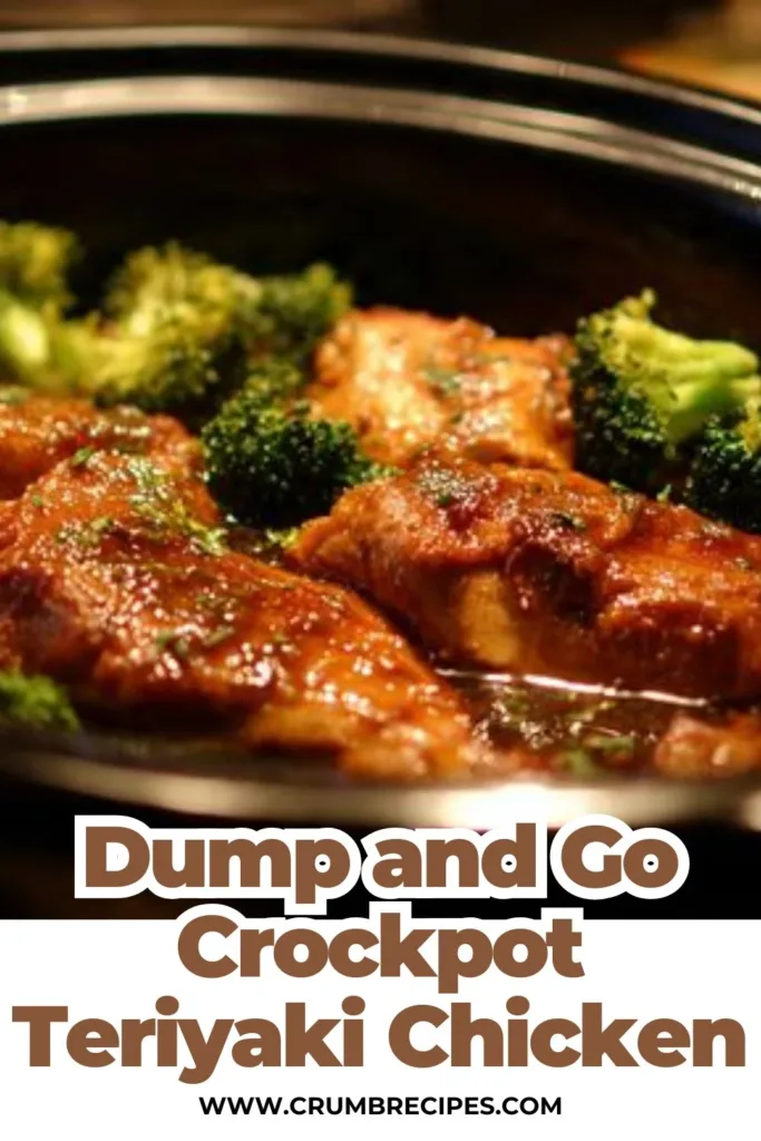 Dump and Go Crockpot Teriyaki Chicken Teriyaki Chicken Easy Dump and Go Crockpot Teriyaki Chicken dish