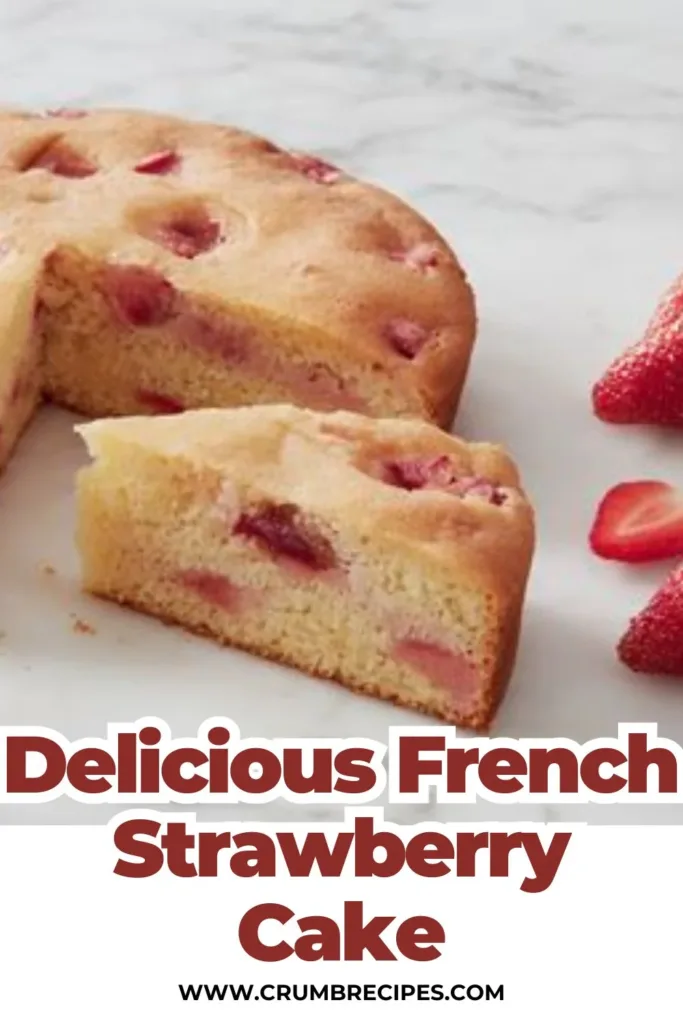 French Strawberry Cake