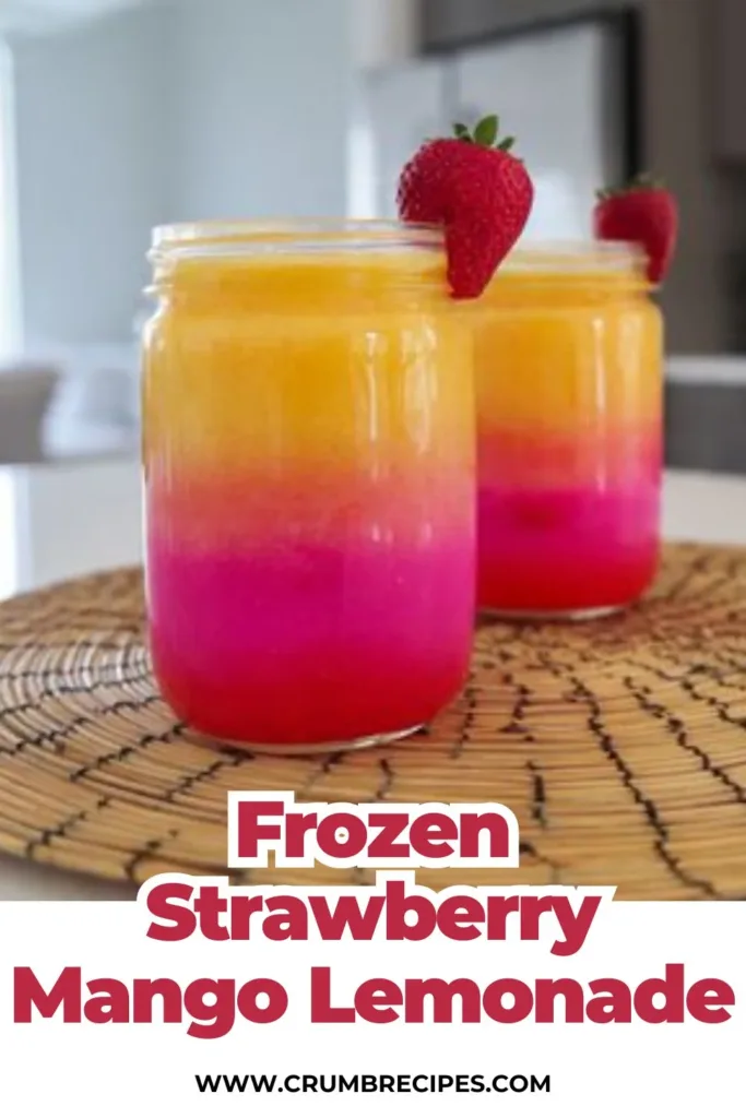 Frozen Strawberry Mango Lemonade