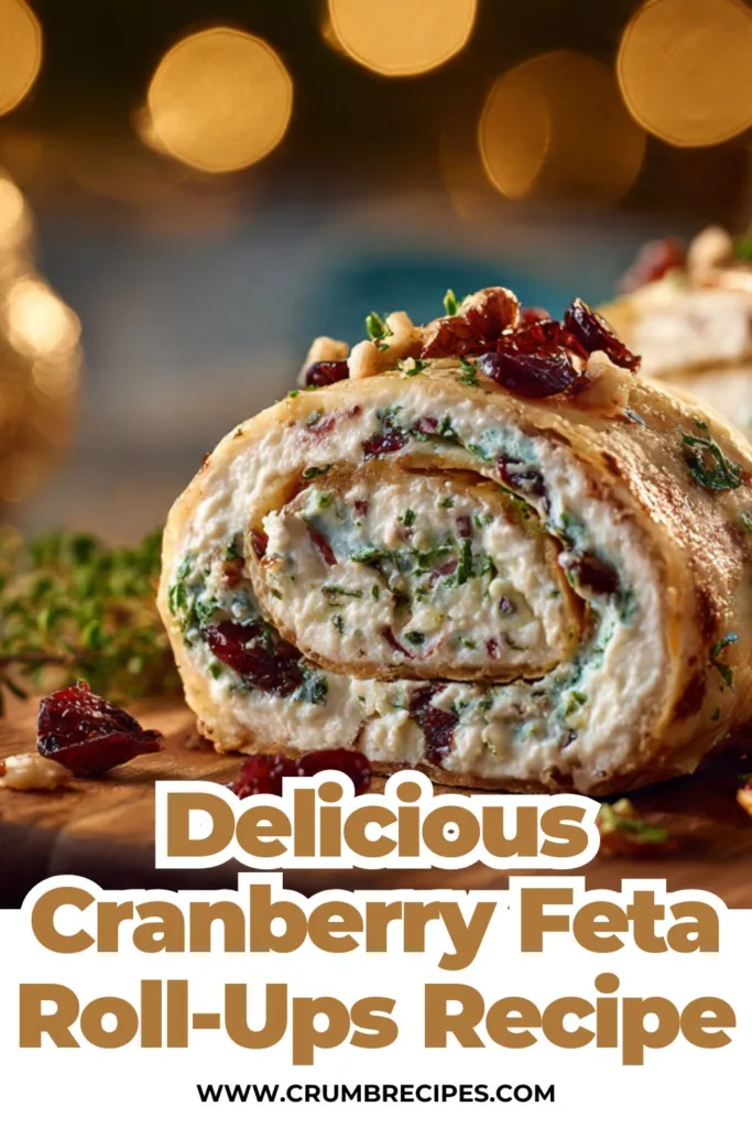 Cranberry Feta Roll-Ups Recipe: Your New Go-To Appetizer! Cranberry Feta Roll-Ups Cranberry Feta Roll-Ups Recipe