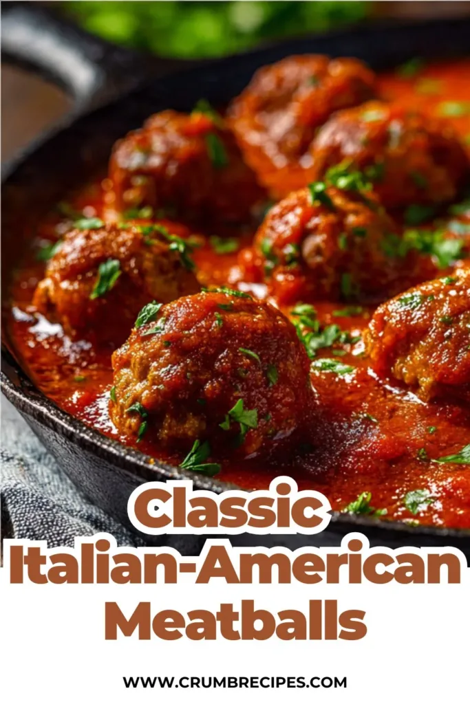 Classic Italian-American Meatballs: The Comfort Food You Didn’t Know You Needed Italian-American Meatballs Classic Italian-American Meatballs: The Comfort Food You Didn’t Know You Needed