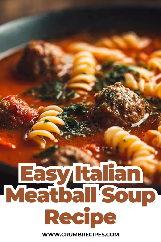 Italian Meatball Soup: A Cozy Bowl of Happiness meatball soup Italian Meatball Soup: A Cozy Bowl of Happiness