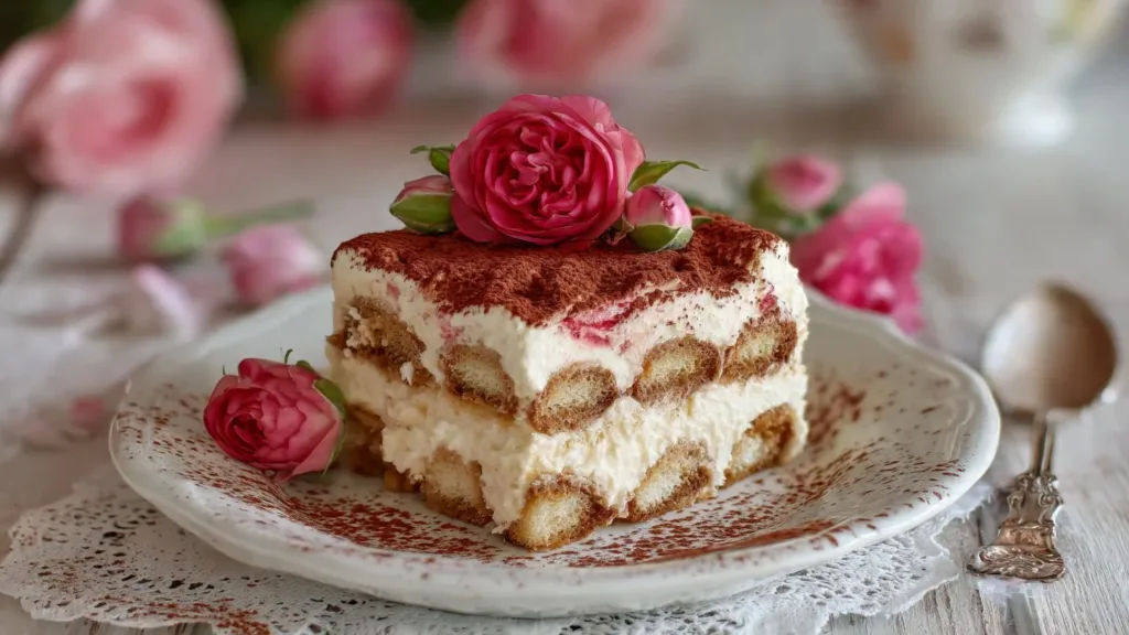 Irresistible Rose Tiramisu Recipe (No Raw Eggs) for Spring Bliss Rose Tiramisu Irresistible Rose Tiramisu Recipe (No Raw Eggs) for Spring Bliss