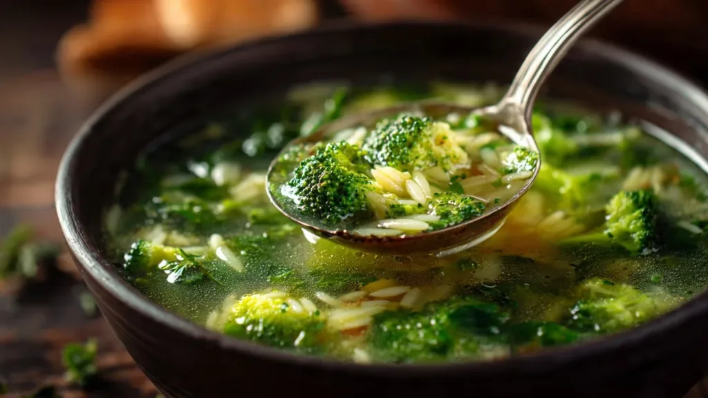 Italian Broccoli Soup broccoli soup Italian Broccoli Soup