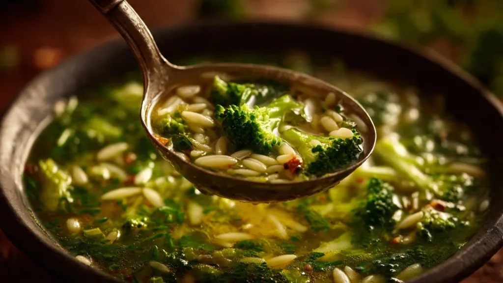 Italian Broccoli Soup broccoli soup Italian Broccoli Soup