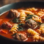 Italian Meatball Soup: A Cozy Bowl of Happiness meatball soup Italian Meatball Soup: A Cozy Bowl of Happiness