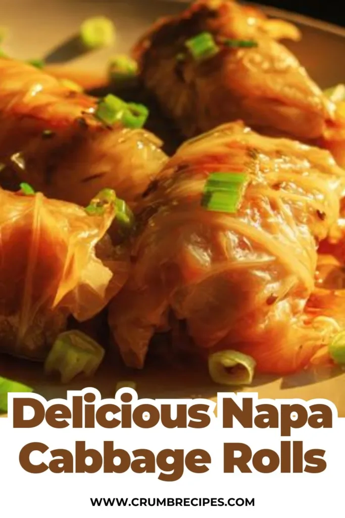 Napa Cabbage Rolls